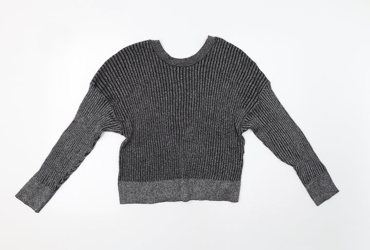 Topshop Womens Grey   Pullover Jumper Size 10