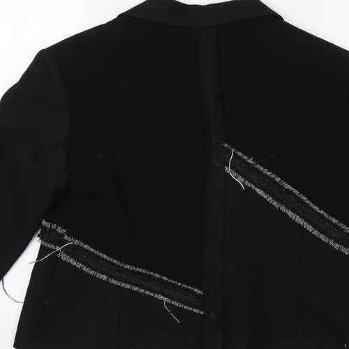 Max Pierre Womens Black   Jacket Blazer Size 10