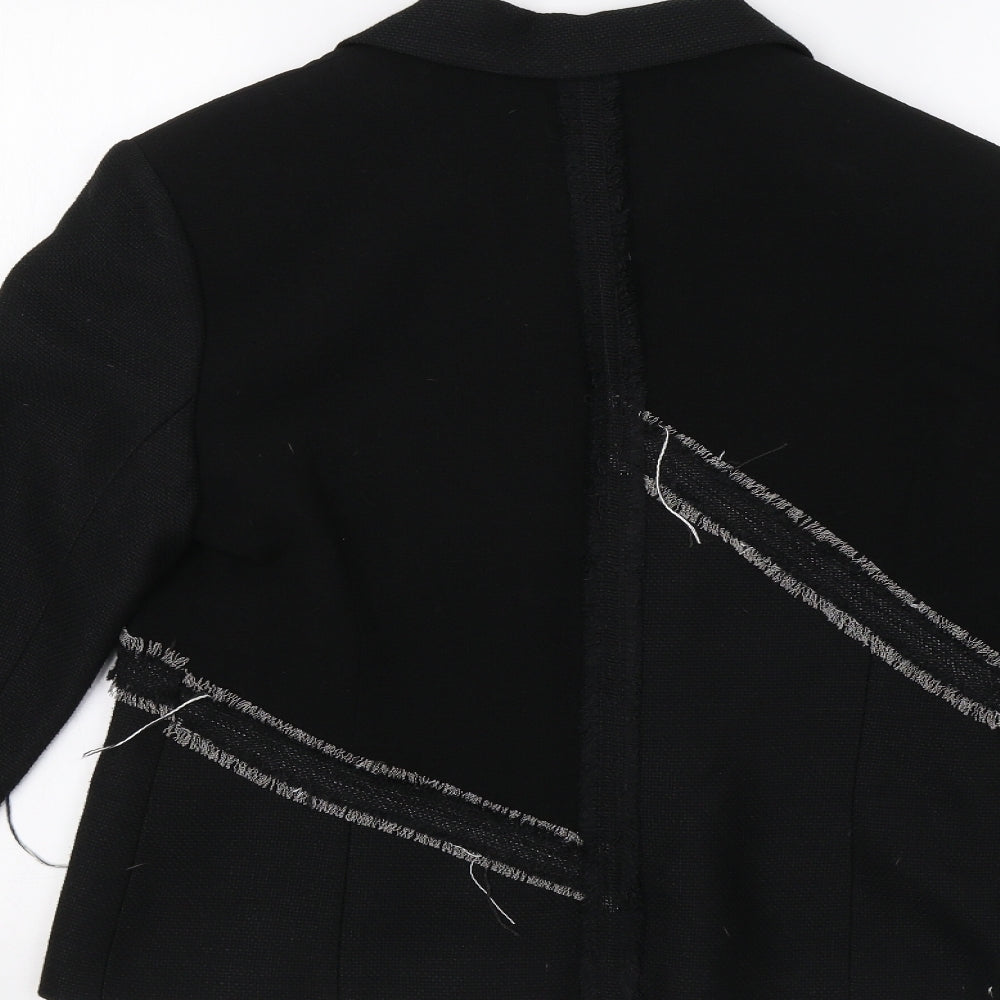 Max Pierre Womens Black   Jacket Blazer Size 10