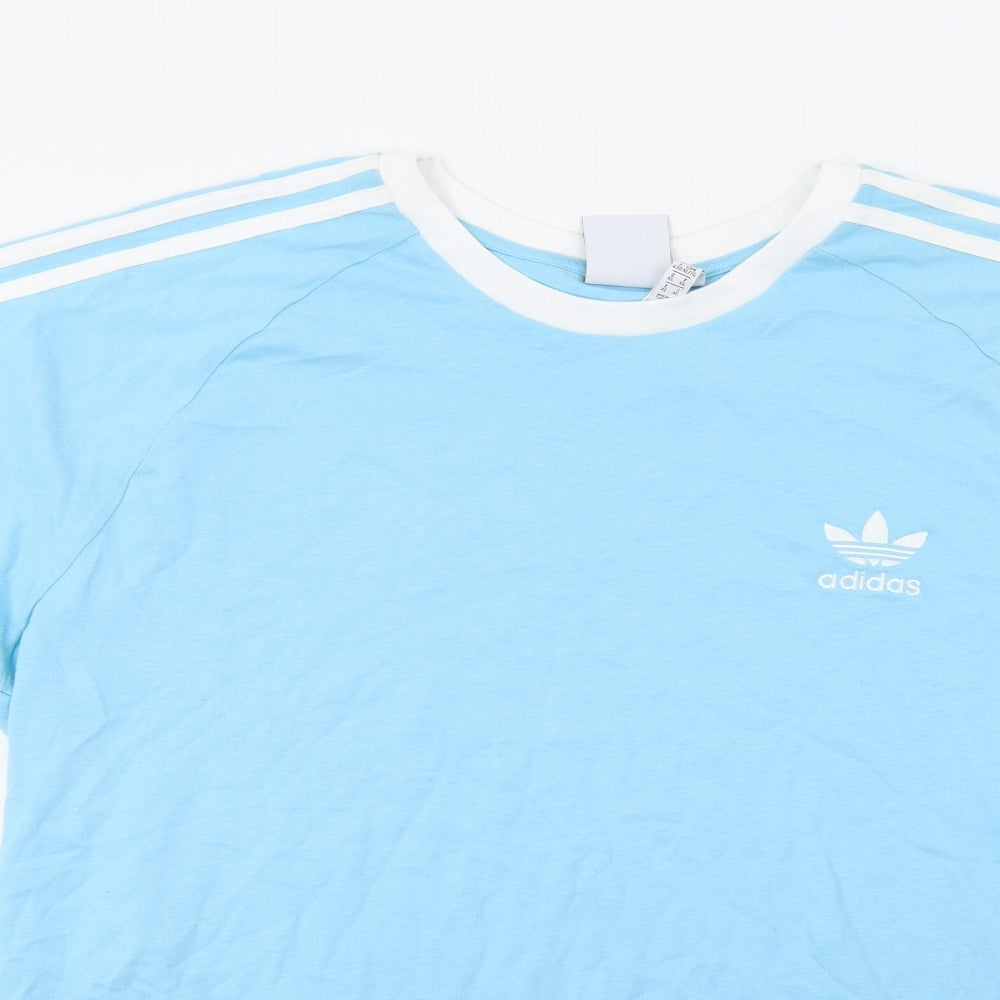 adidas Mens Blue    T-Shirt Size XL
