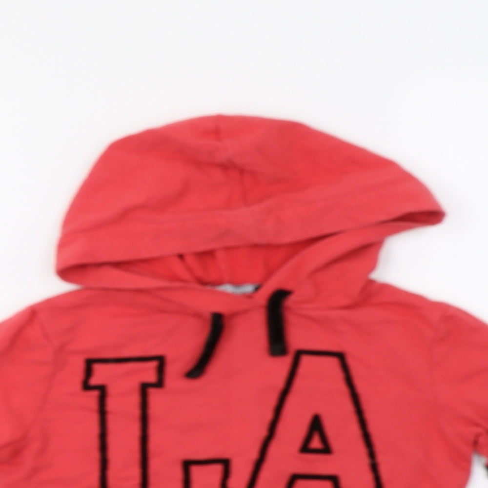 Select Girls Red   Pullover Hoodie Size 9 Years  - L.A.