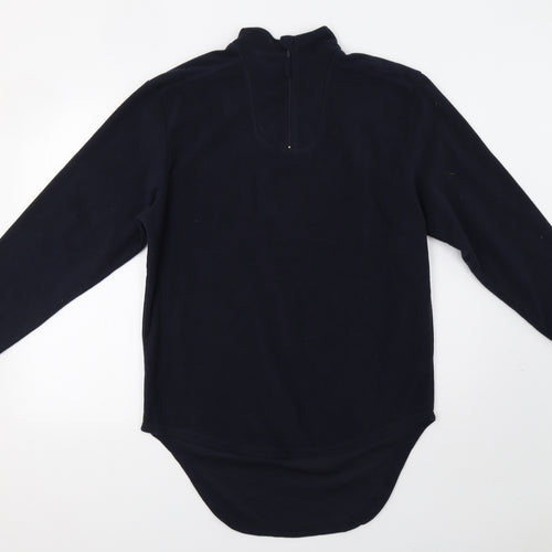 Preworn Womens Blue   Henley Hoodie Size M