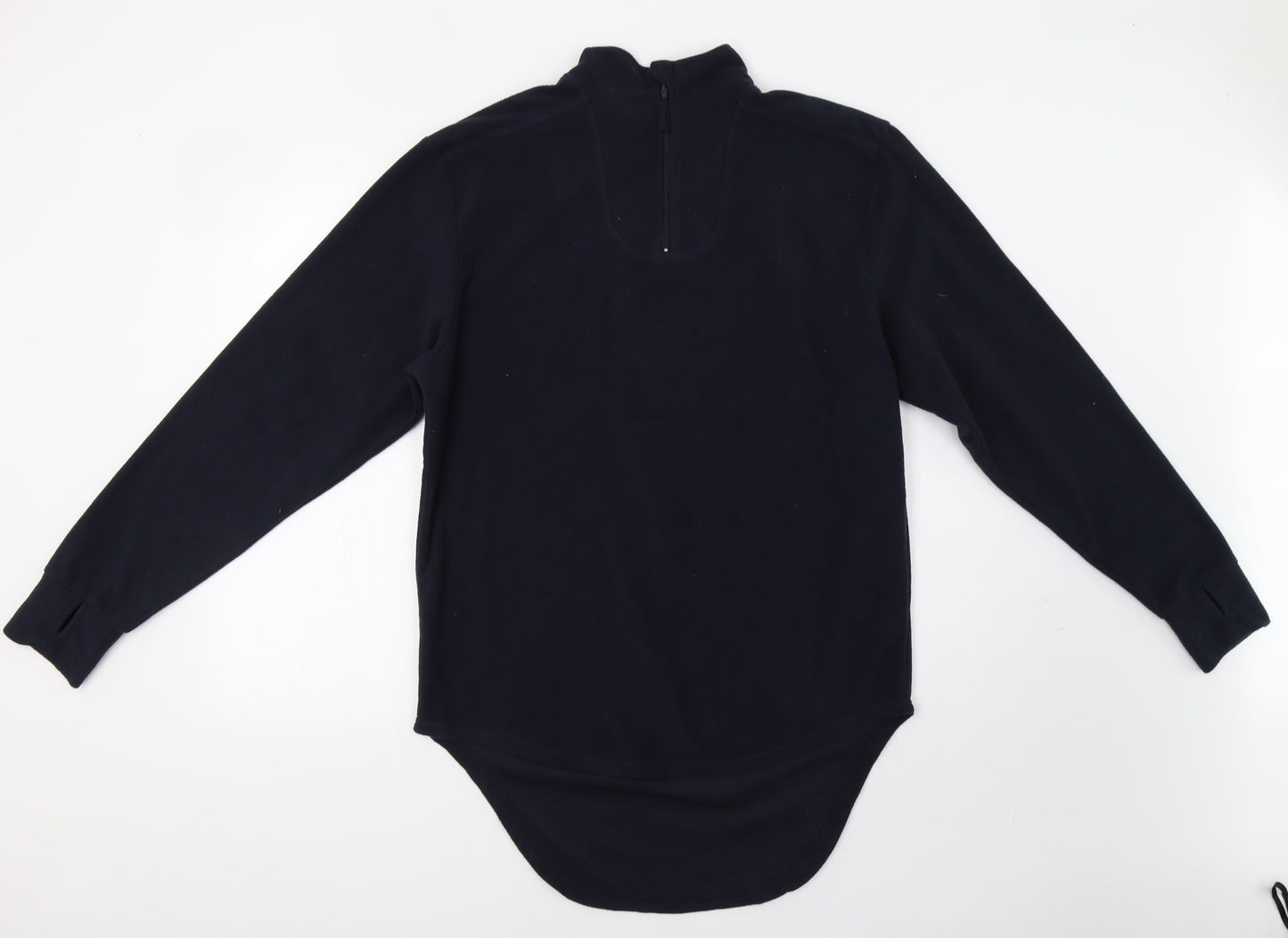 Preworn Womens Blue   Henley Hoodie Size M