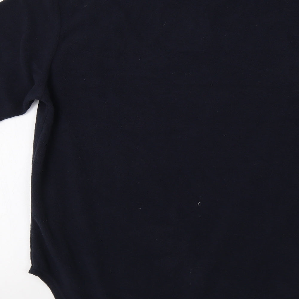 Preworn Womens Blue   Henley Hoodie Size M