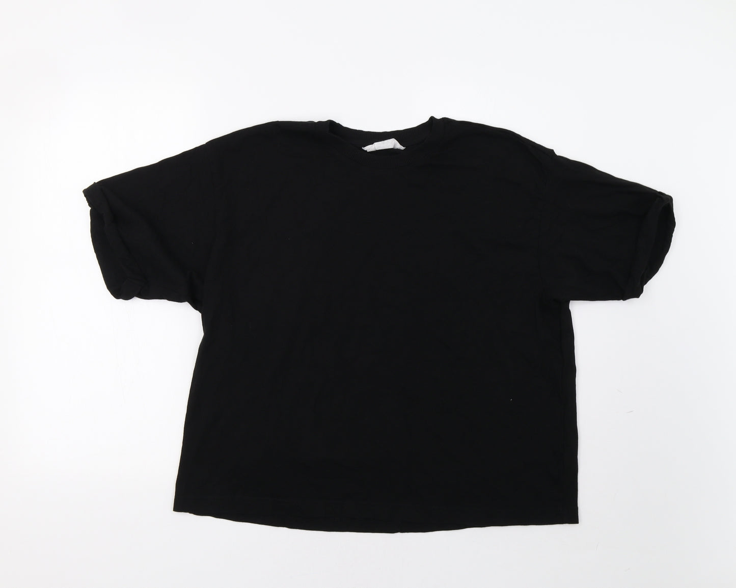 Primark Womens Black   Basic T-Shirt Size 14