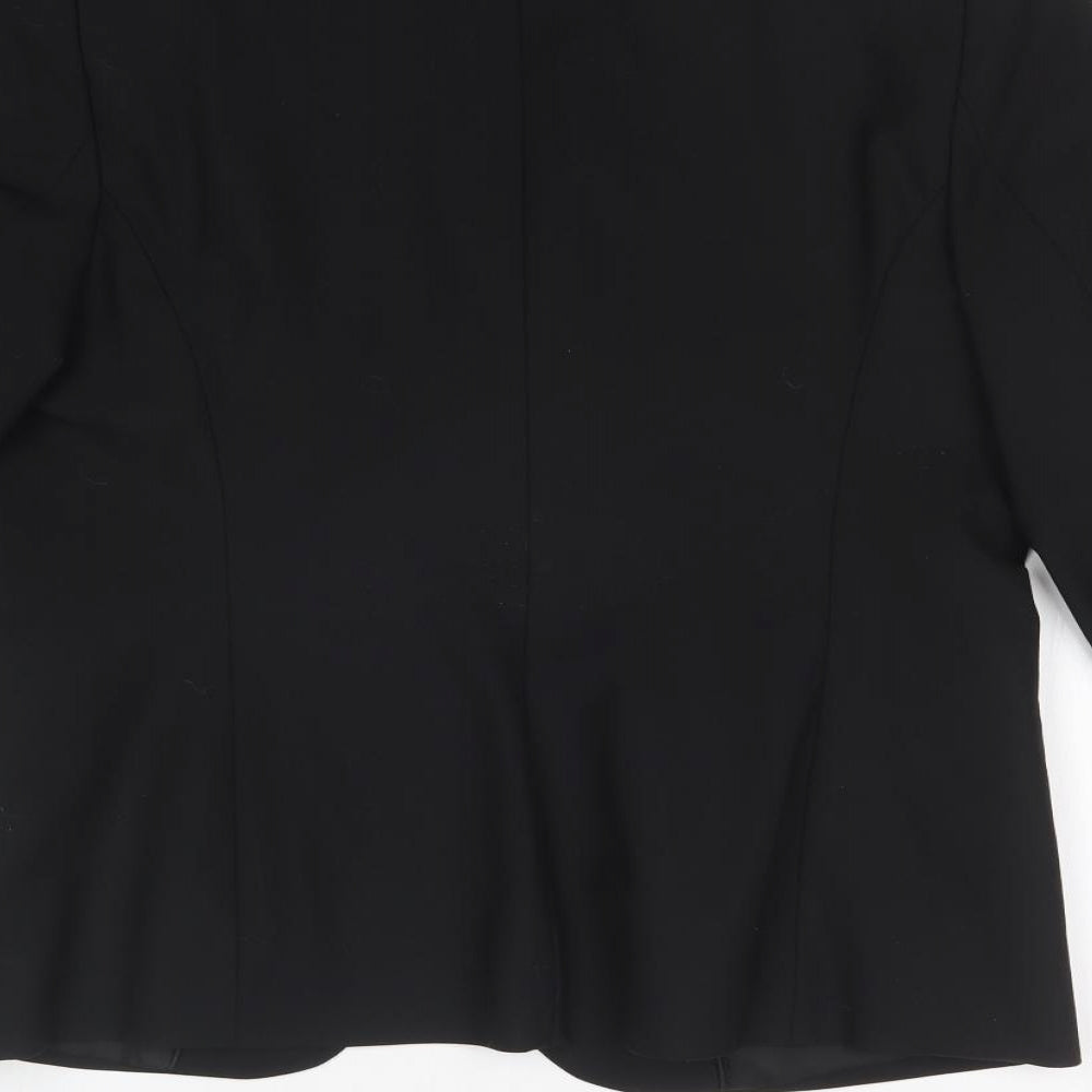 MARI PHILIPPE Womens Black   Jacket Suit Jacket Size 40