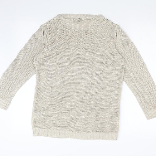 Wallis Womens Beige   Pullover Sweatshirt Size S