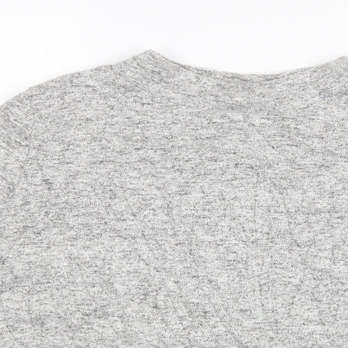 H&M Womens Grey   Basic T-Shirt Size M