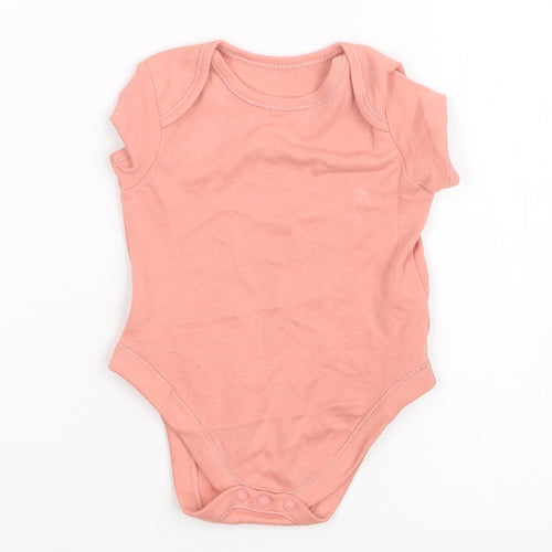 George Girls Pink   Babygrow One-Piece Size 3-6 Months