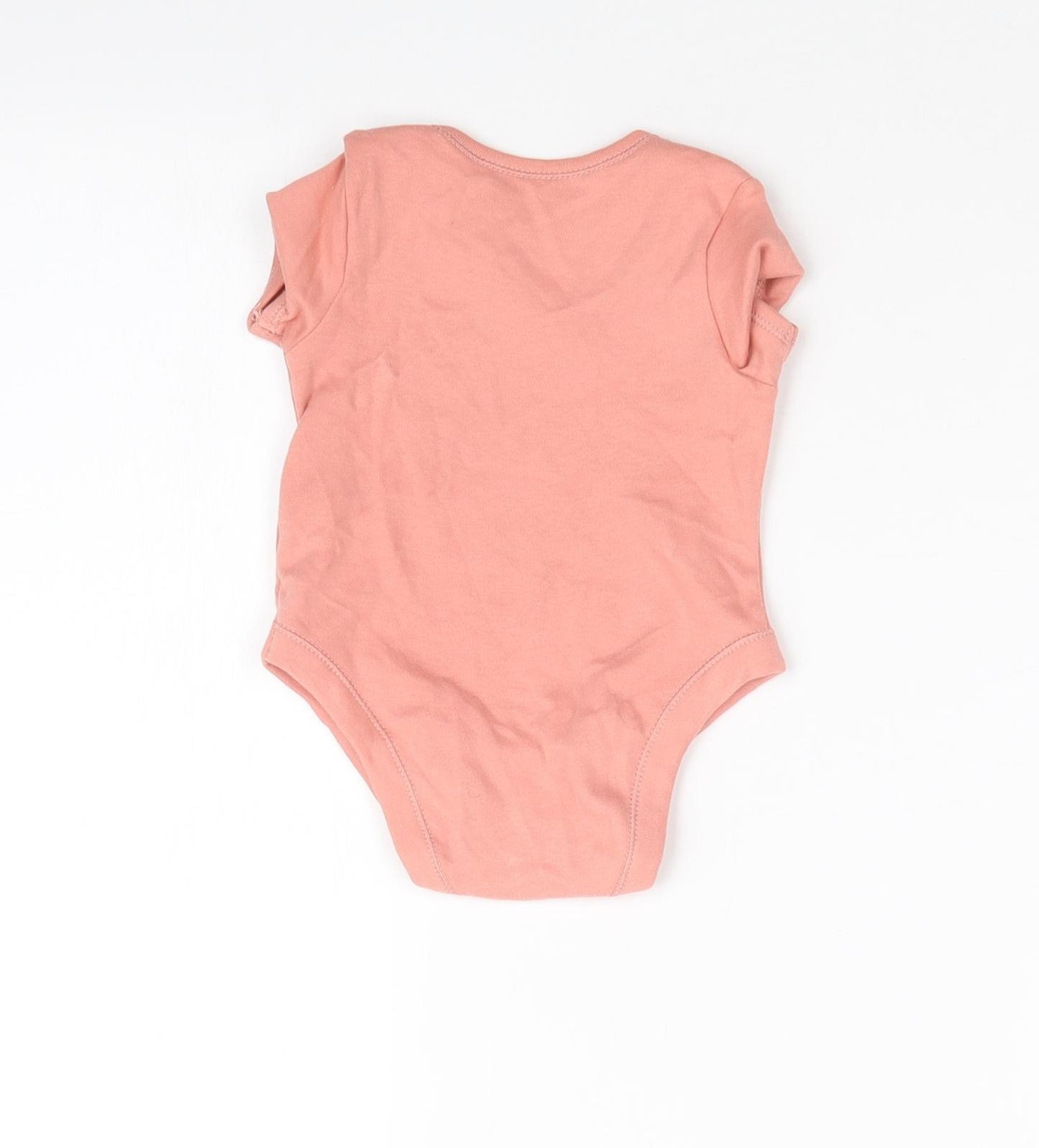 George Girls Pink   Babygrow One-Piece Size 3-6 Months
