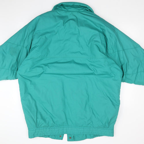 CLASSIC WOMAN Womens Green   Overcoat Coat Size 20