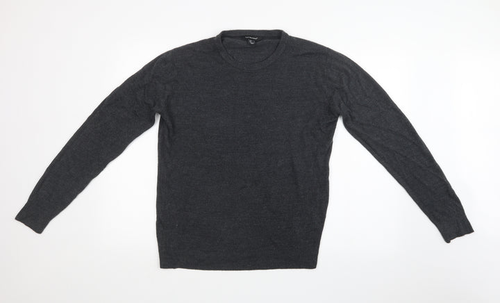 Cedar Wood State Mens Grey   Pullover Sweatshirt Size L