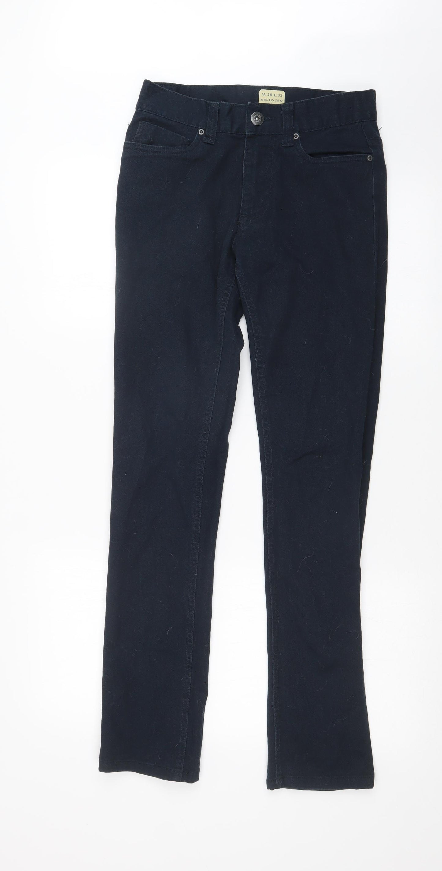 DENIM CO Womens Blue   Skinny Jeans Size 28 in L32 in