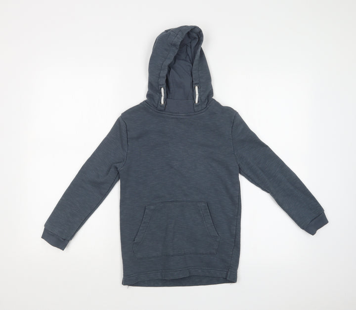 Primark Boys Blue   Pullover Hoodie Size 9-10 Years