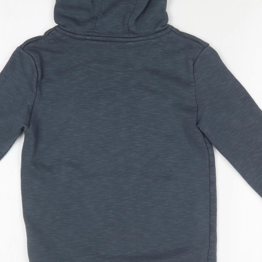 Primark Boys Blue   Pullover Hoodie Size 9-10 Years