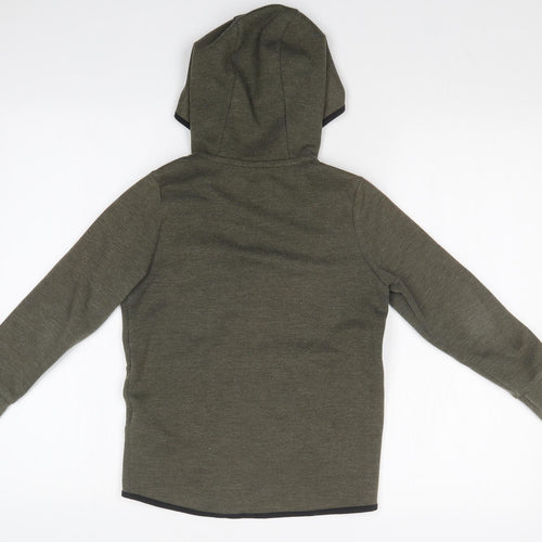 F&F Boys Green   Full Zip Jumper Size 7-8 Years