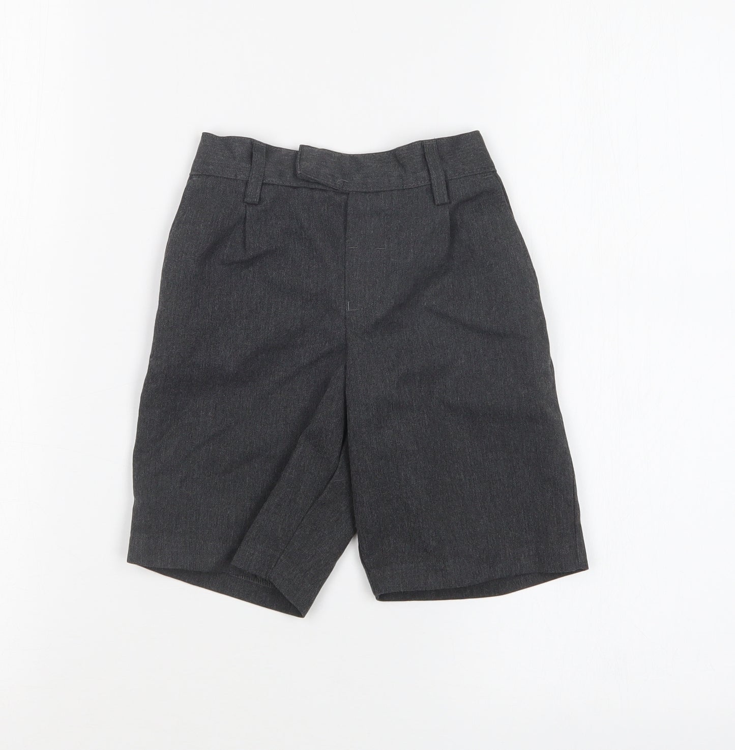 M&S Boys Grey   Chino Shorts Size 4-5 Years