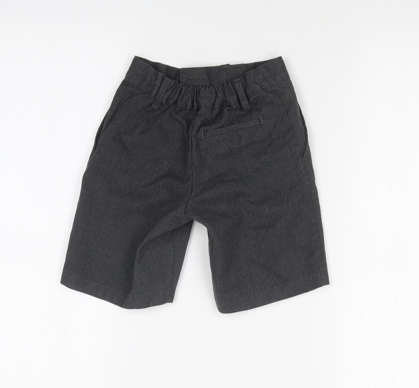 M&S Boys Grey   Chino Shorts Size 4-5 Years