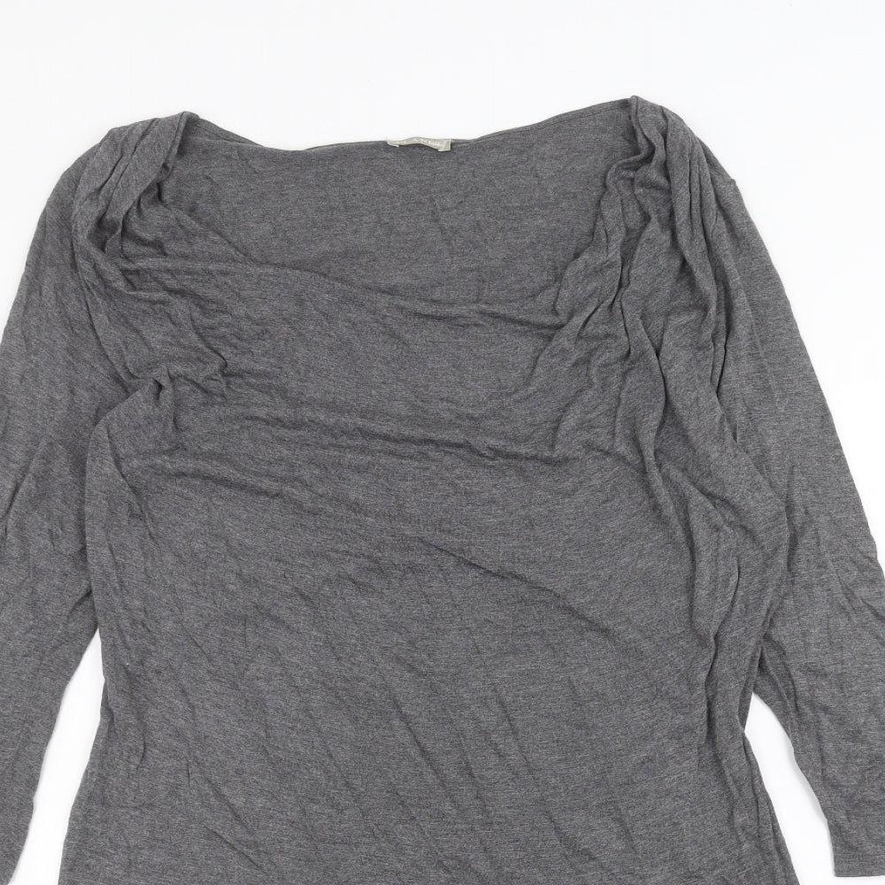 Planet Womens Grey   Basic Blouse Size M