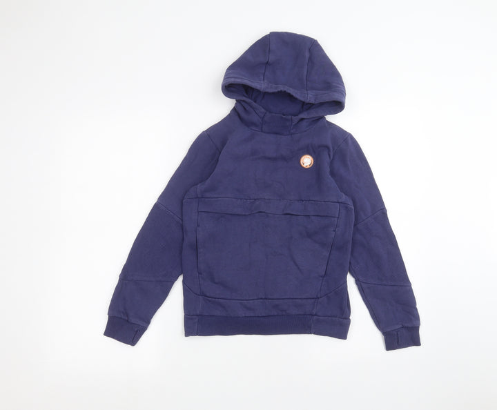 Nutmeg Boys Blue Pullover Hoodie Size 8-9 Years