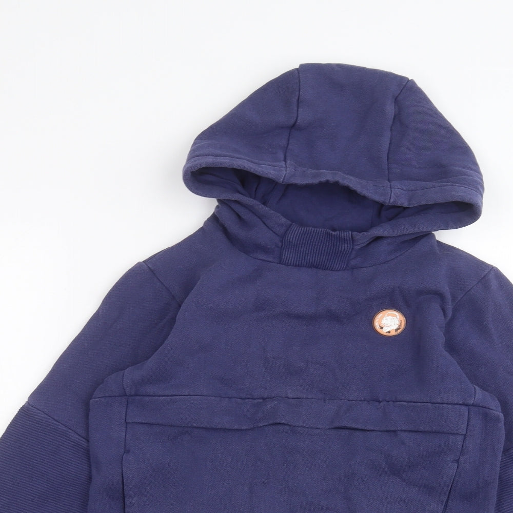 Nutmeg Boys Blue   Pullover Hoodie Size 8-9 Years