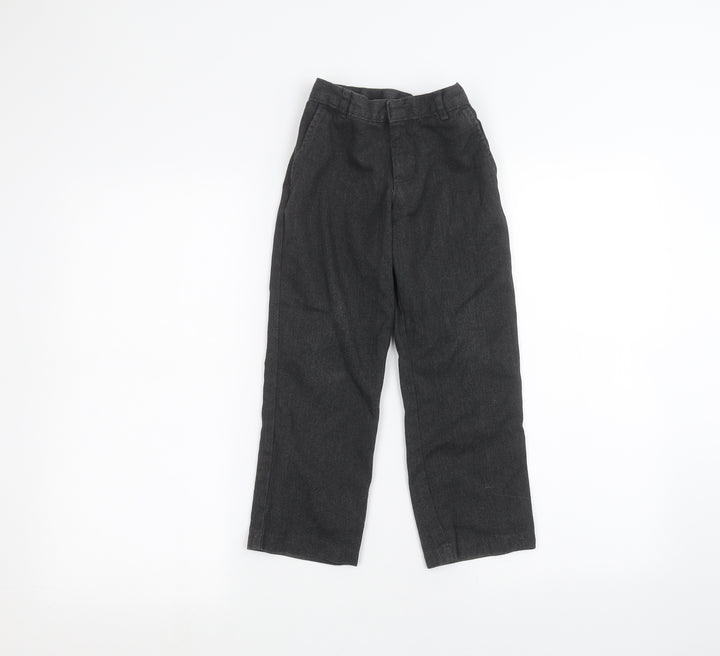George Boys Black Dress Pants Trousers Size 5-6 Years