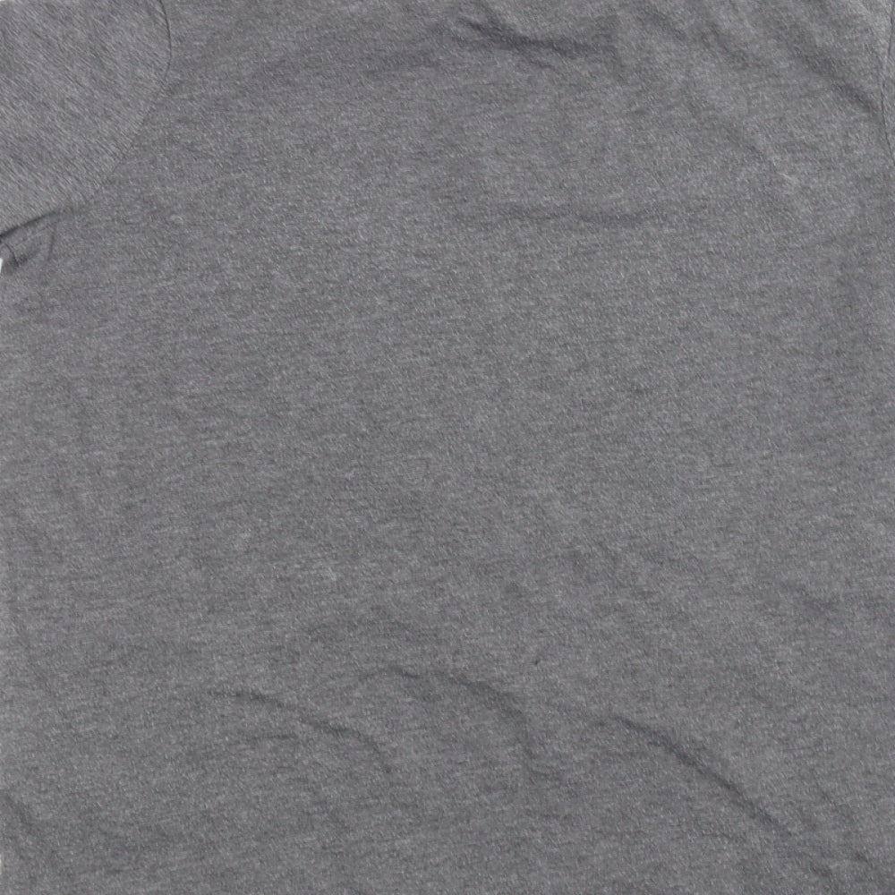 Very Boys Grey   Basic T-Shirt Size 13 Years