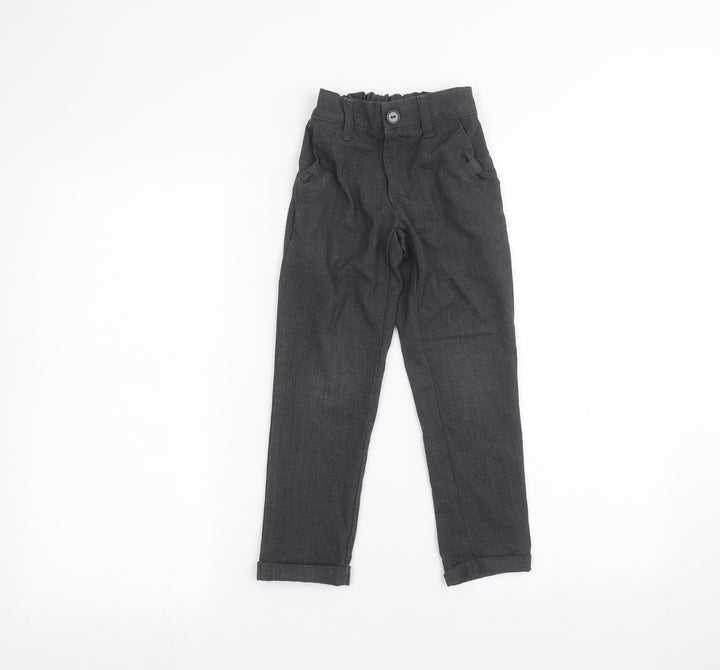 School wear Boys Grey Dress Pants Trousers Size 6 Years