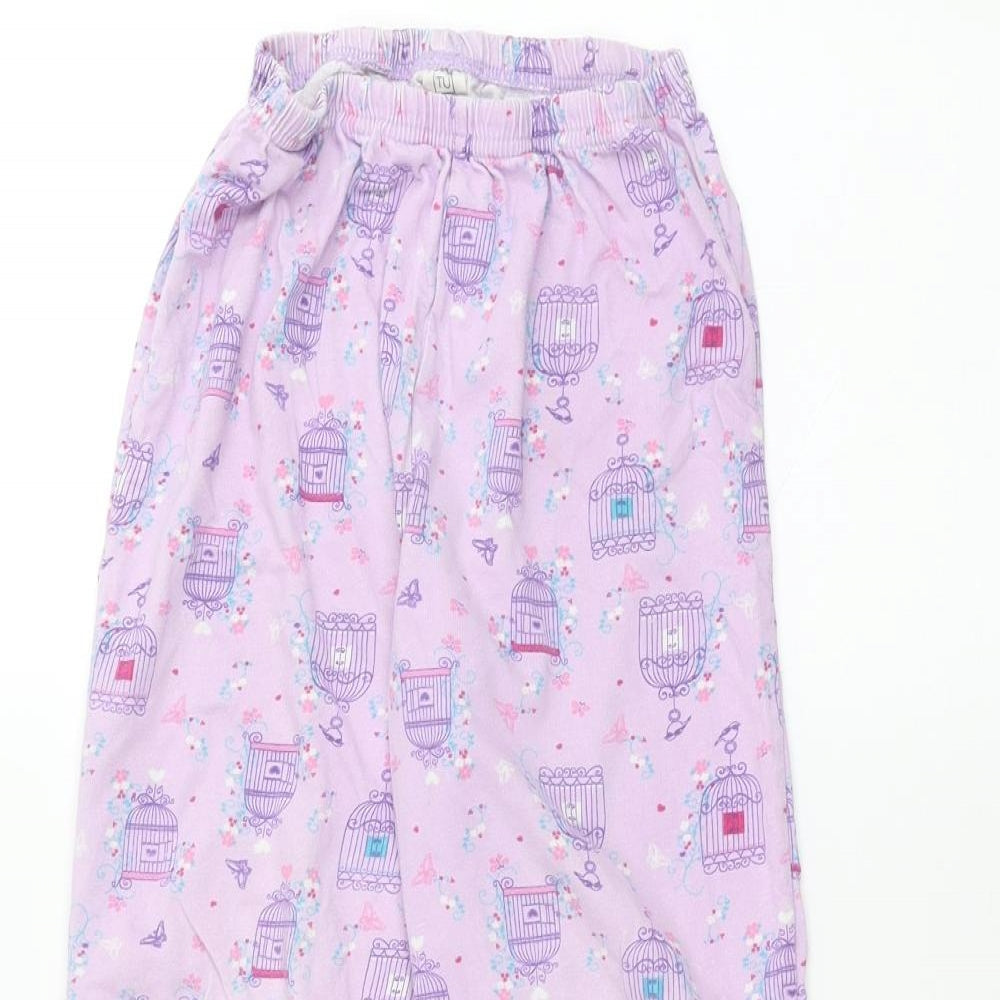 TU Girls Pink   Sweatpants Trousers Size 7-8 Years