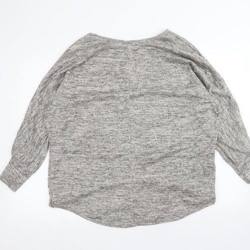 Preworn Womens Grey   Basic T-Shirt Size XL