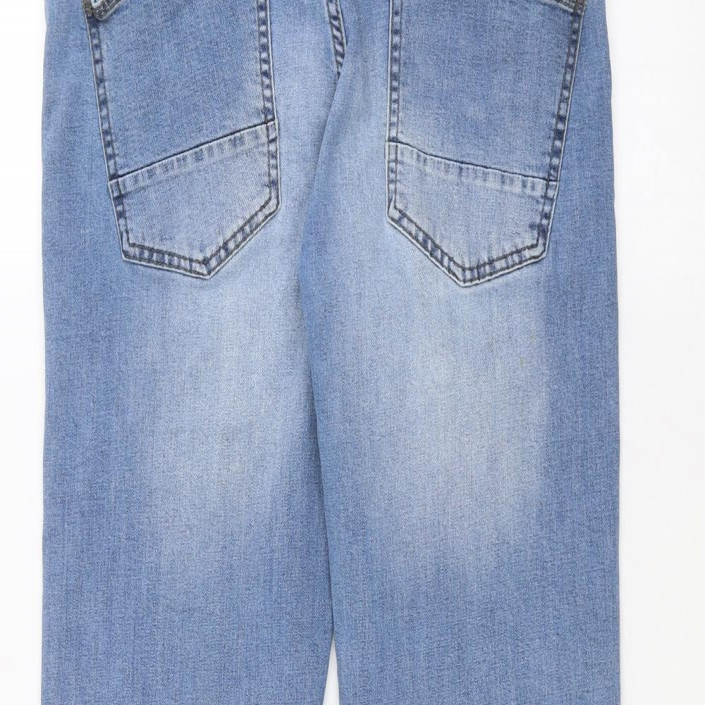 Easy Womens Blue   Straight Jeans Size 34 in L30 in