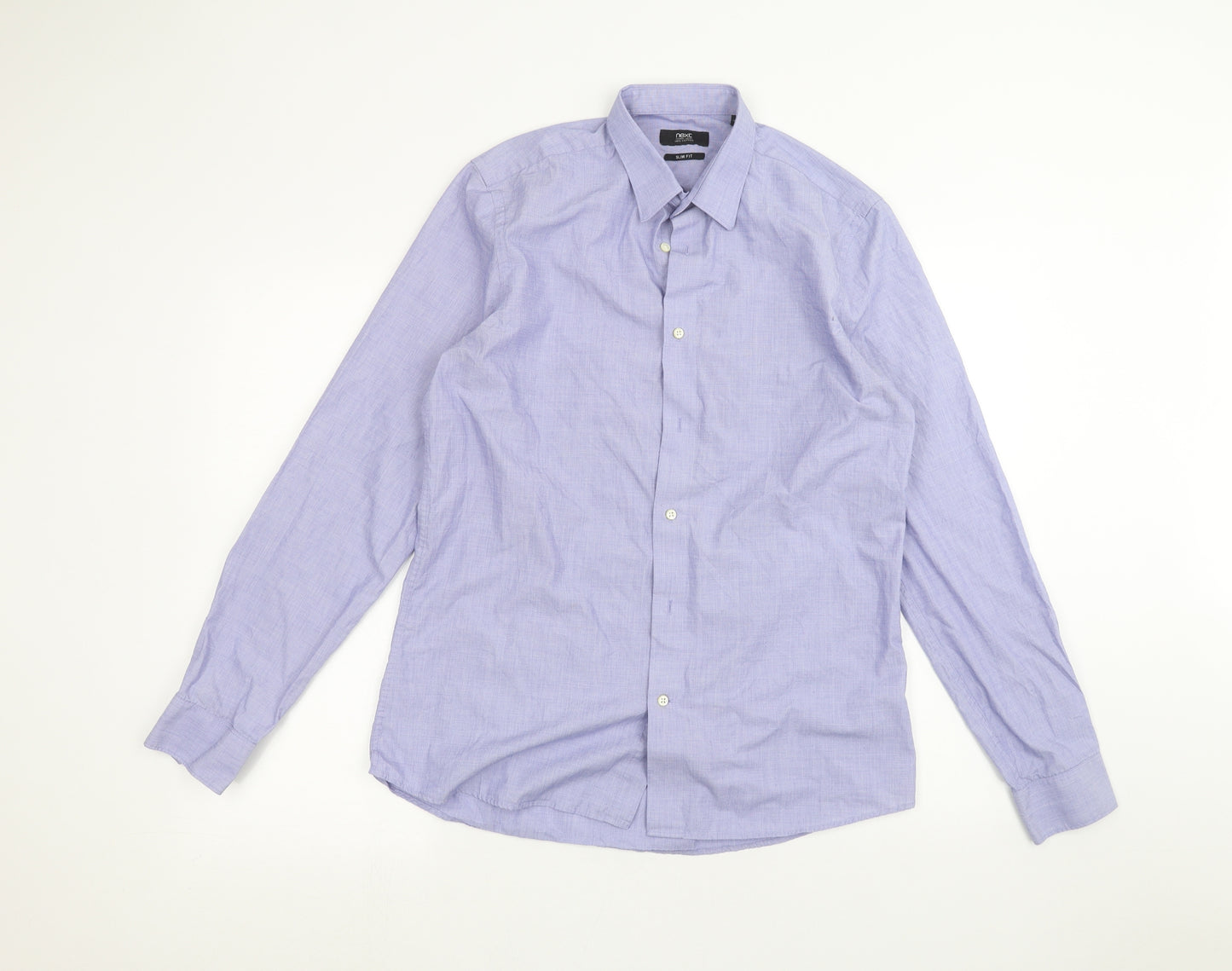 NEXT Mens Blue    Dress Shirt Size 15.5