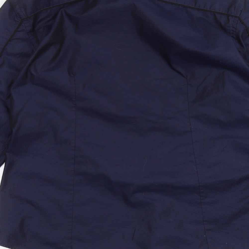 Team GB Mens Blue    Dress Shirt Size 16.5