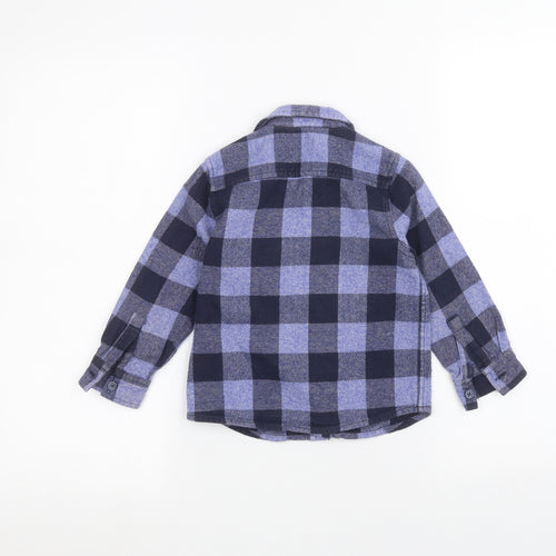 F&F Boys Blue   Basic Button-Up Size 3-4 Years