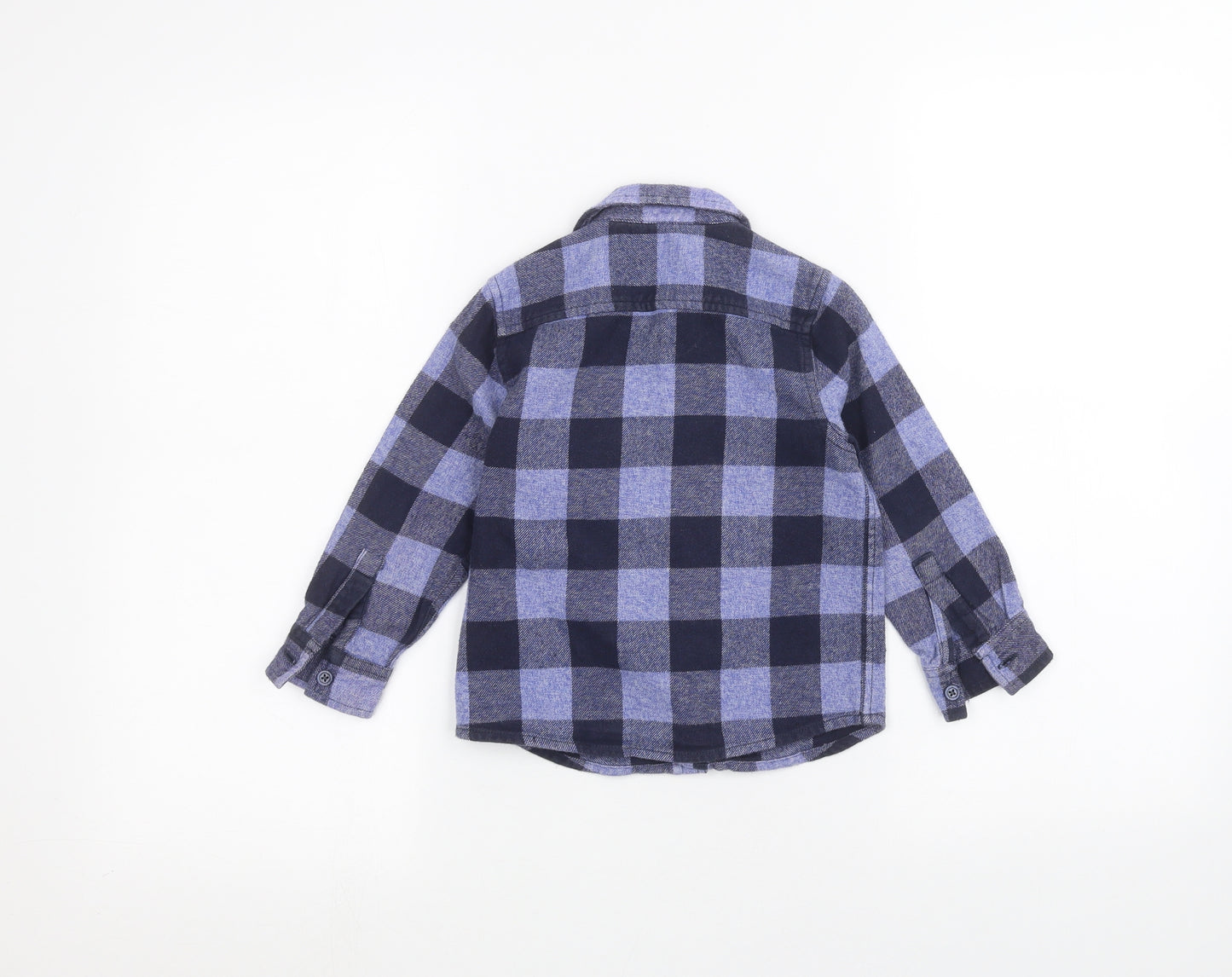 F&F Boys Blue   Basic Button-Up Size 3-4 Years