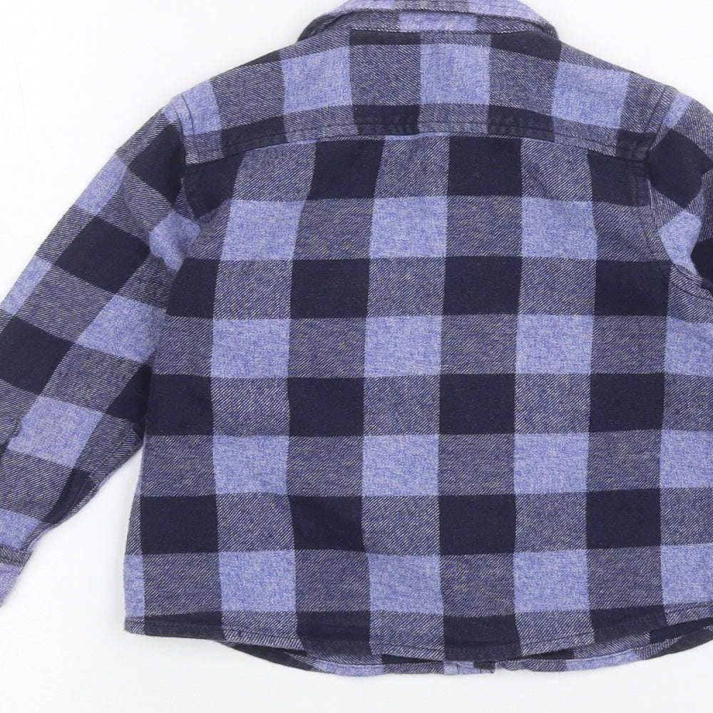 F&F Boys Blue   Basic Button-Up Size 3-4 Years