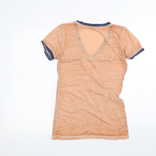 Preworn Womens Brown   Basic T-Shirt Size M
