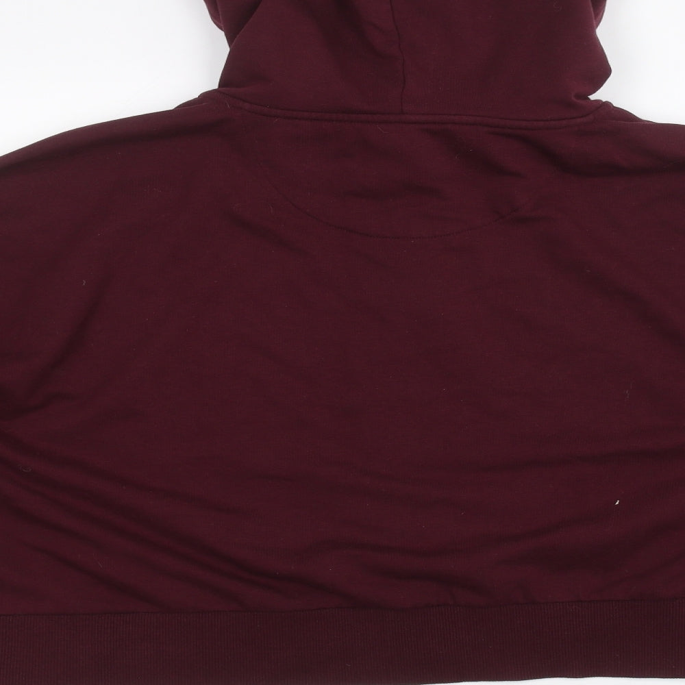 HIIT Womens Red   Full Zip Hoodie Size L