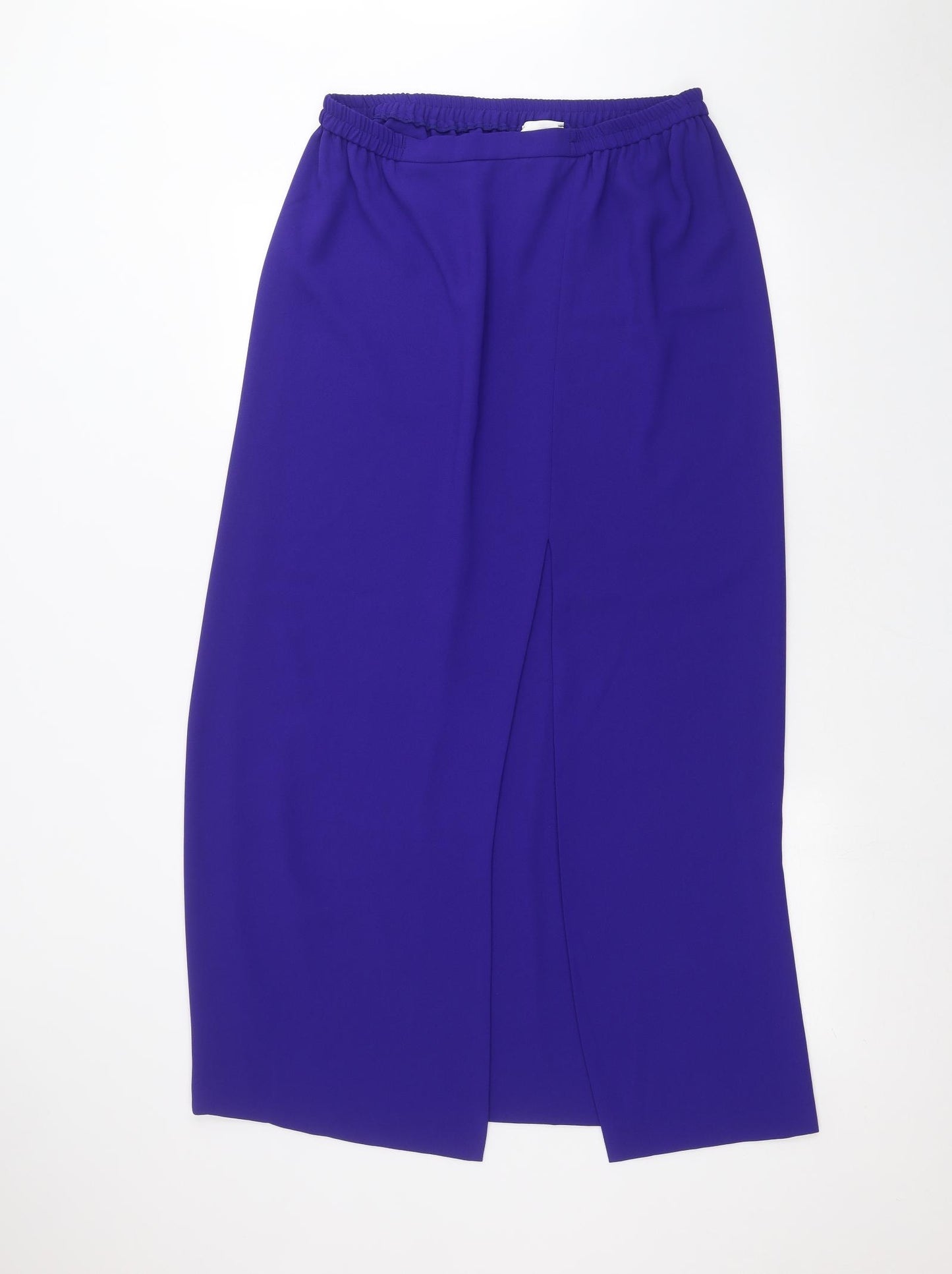 Frank Usher Womens Purple   A-Line Skirt Size 18