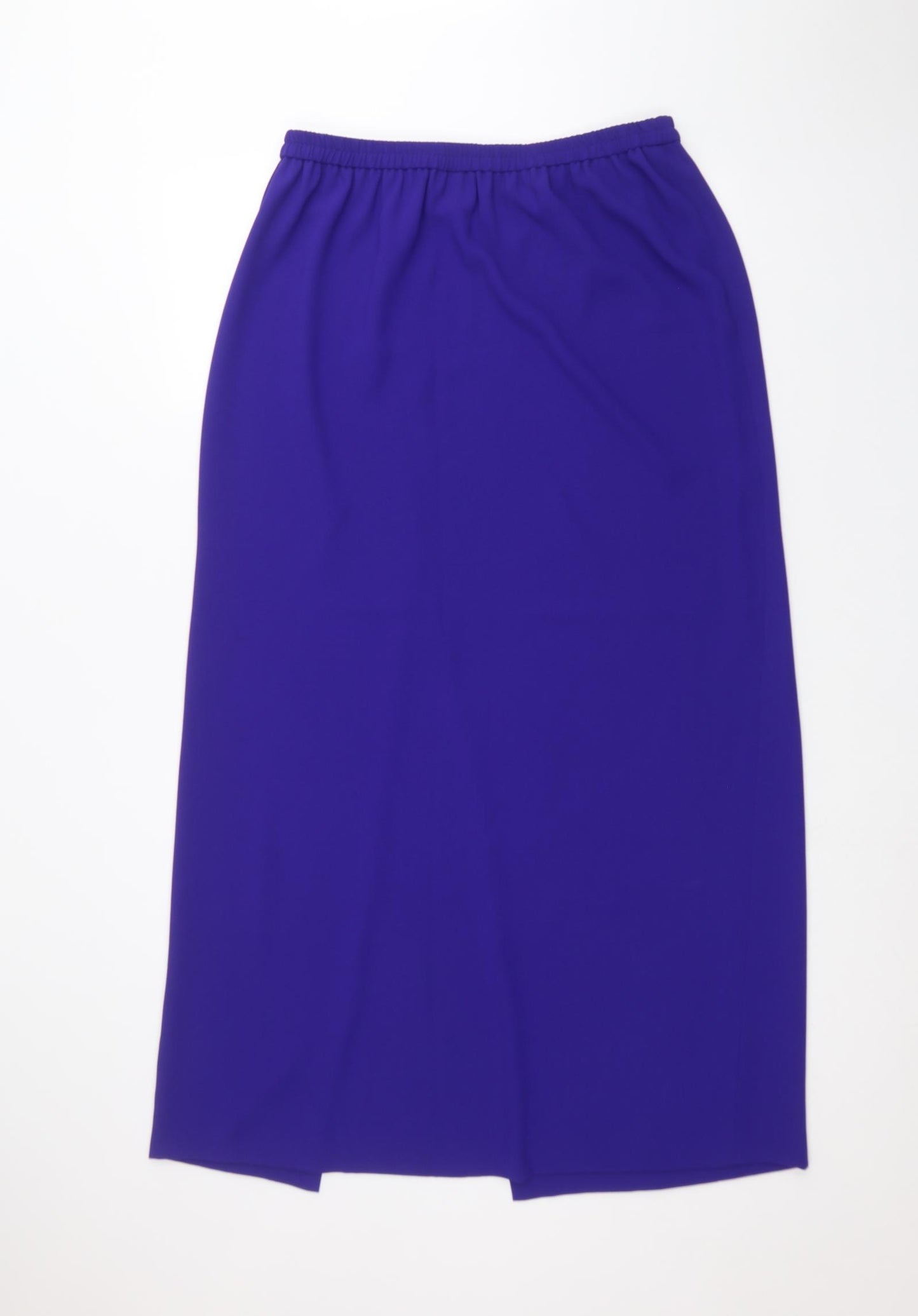 Frank Usher Womens Purple   A-Line Skirt Size 18