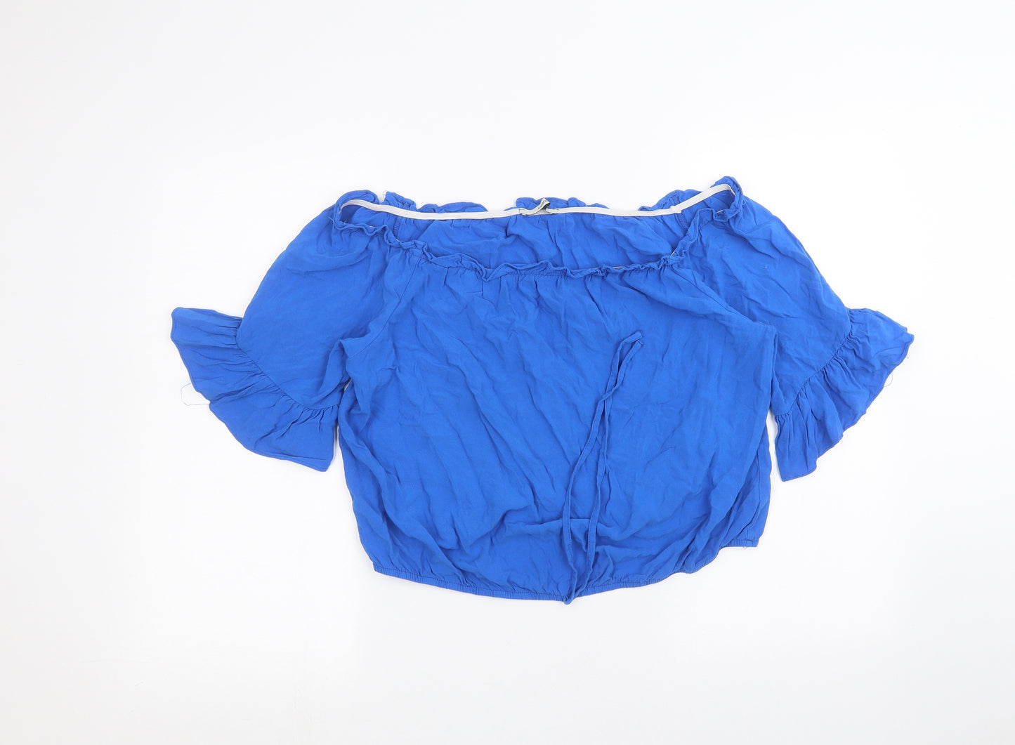 George Womens Blue   Basic T-Shirt Size 16