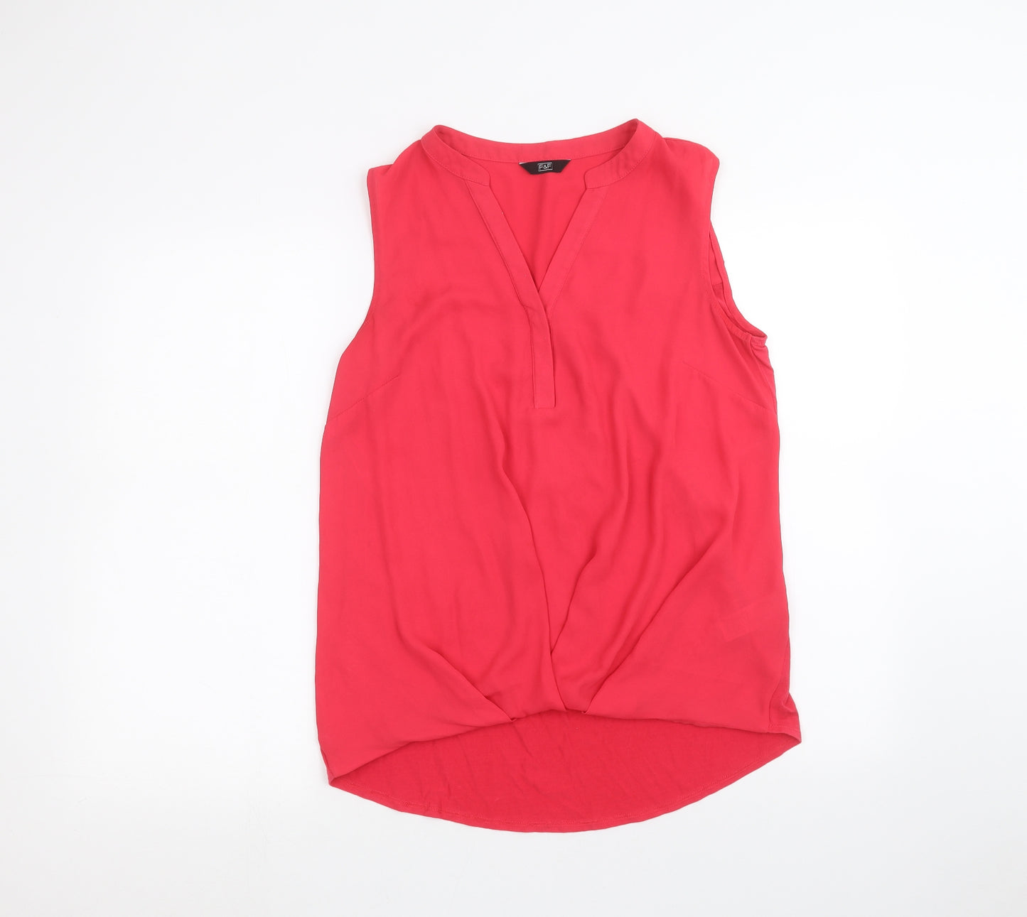 F&F Womens Pink   Basic T-Shirt Size 10