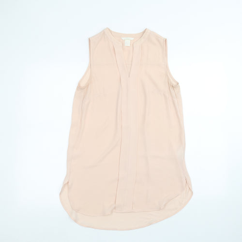H&M Womens Pink   Basic Button-Up Size 6