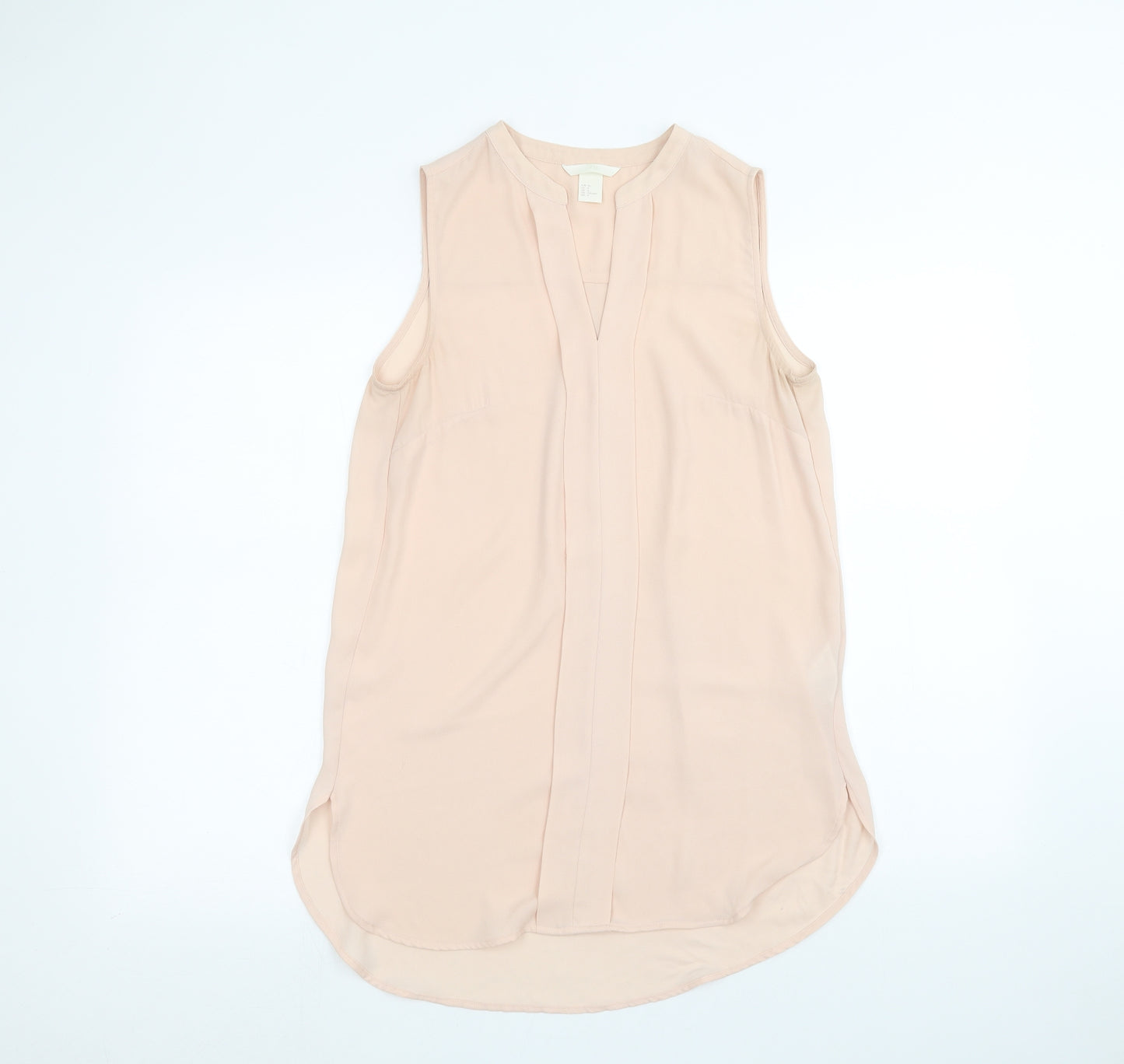 H&M Womens Pink   Basic Button-Up Size 6