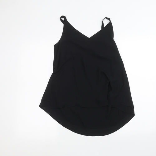 George Womens Black   Basic Blouse Size 8