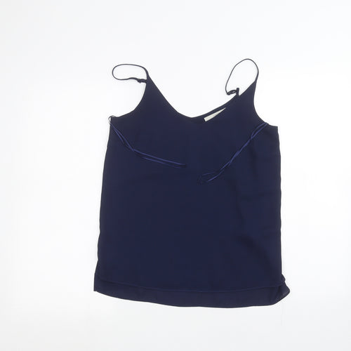 George Womens Blue   Basic Blouse Size 8