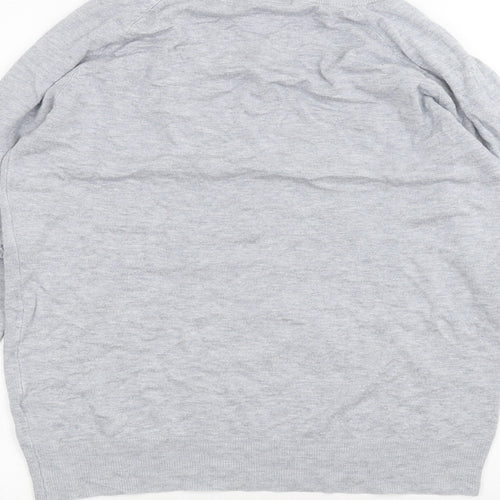 Very Womens Grey   Basic T-Shirt Size 10