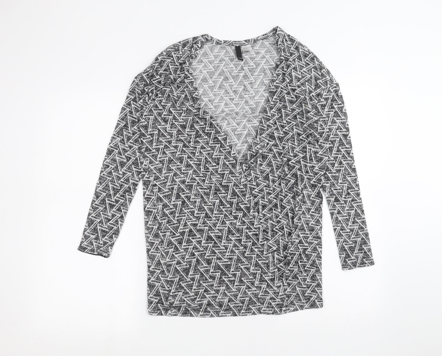 H&M Womens Black   Cardigan Jumper Size XS