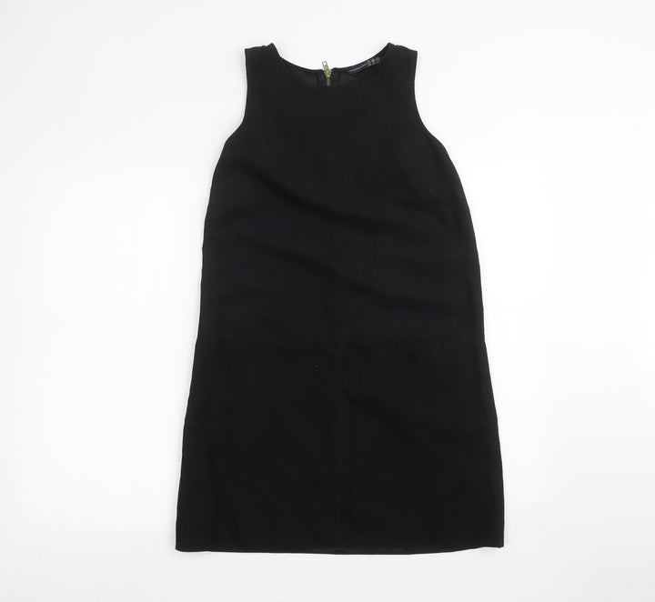 Atmosphere Womens Black A-Line Size 8
