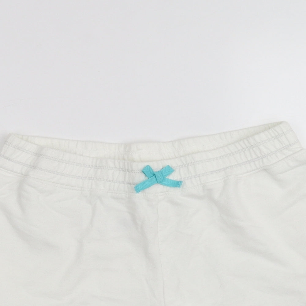 George Girls White   Sweat Shorts Size 12-13 Years